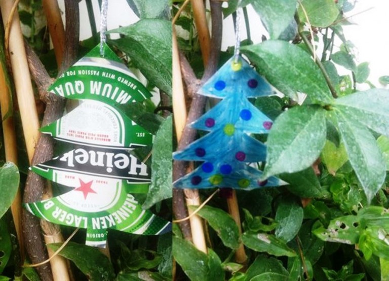 Soda can Christmas little tree