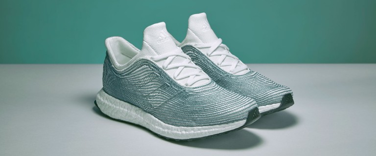 adidas and parley make it happen;from ocean plastics to shoes